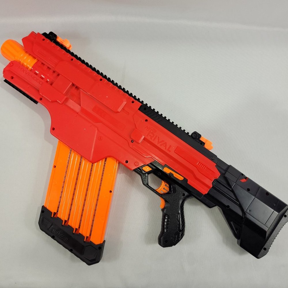 Nerf Rival MXVI-4000 Apollo Red Foam Ball Blaster by Hasbro
